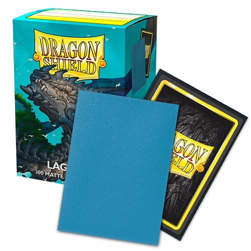 Dragon Shield - Matte Dual Lagoon Sleeves - Standard Sleeves (100 stk) - Plastiklommer